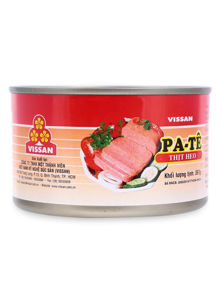 Pate thịt Heo Vissan 397g