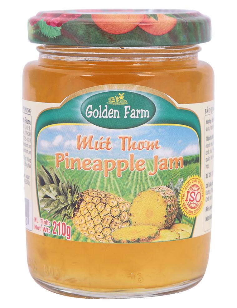 Mứt thơm Golden Farm 210g