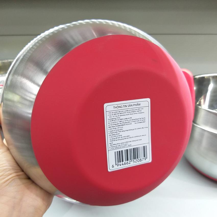 Tô Trộn Inox 20cm Lock&Lock MIX1202