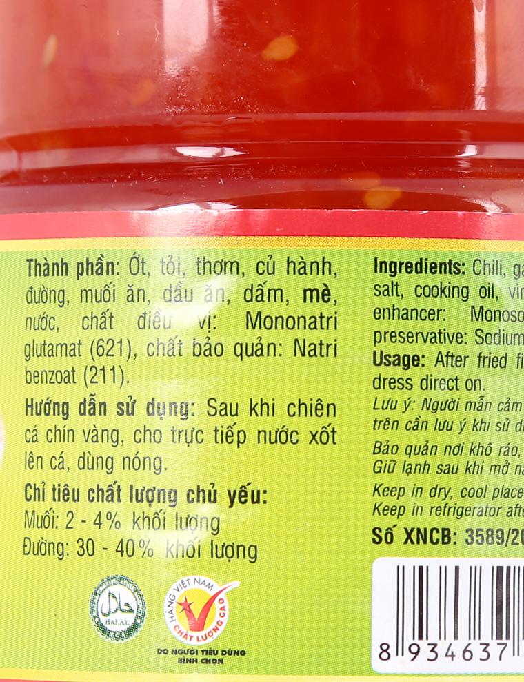 Xốt Cá Chiên Cholimex 280g