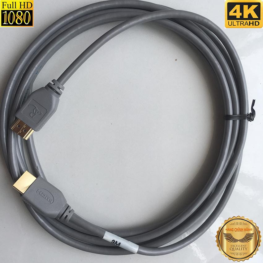 Cáp tín hiệu HDMI Romywell chuẩn Full HD và 4K dài 2.0m