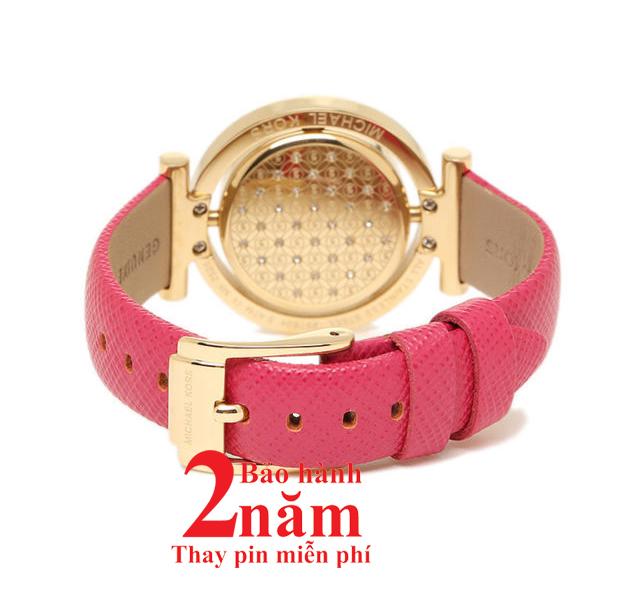 Đồng hồ dây da nữ Michael Kors MK2525