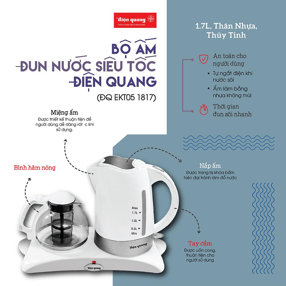 Ấm siêu tốc Điện Quang EKT05 1817 1.7L