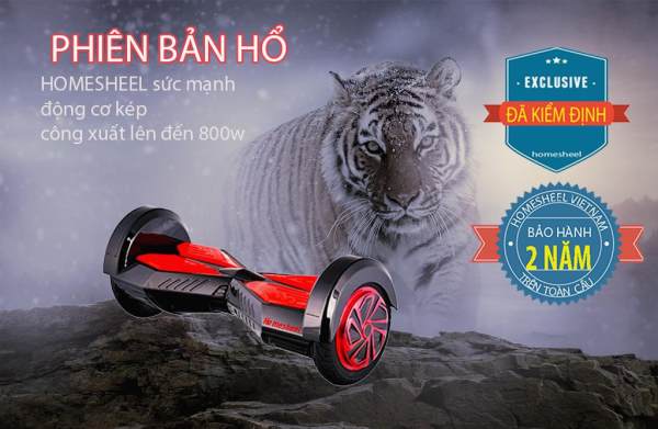 XE ĐIỆN CÂN BẰNG HOMESHEEL S8 Phiên bản hổ USA 2019