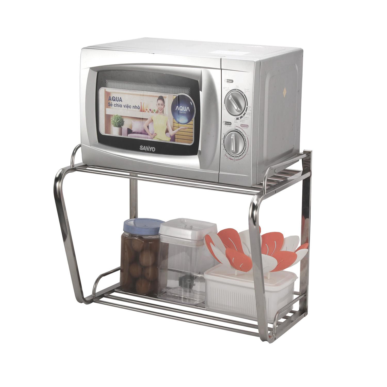 KỆ LÒ VI SÓNG INOX CHỮ D PROTA