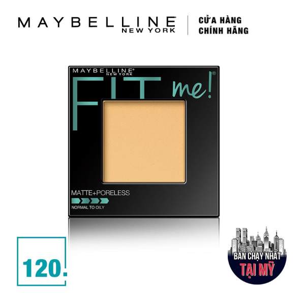 Phấn mịn lì tiệp màu da Maybelline New York Fit Me Matte And Poreless màu 120 Buff Beige 8.5g