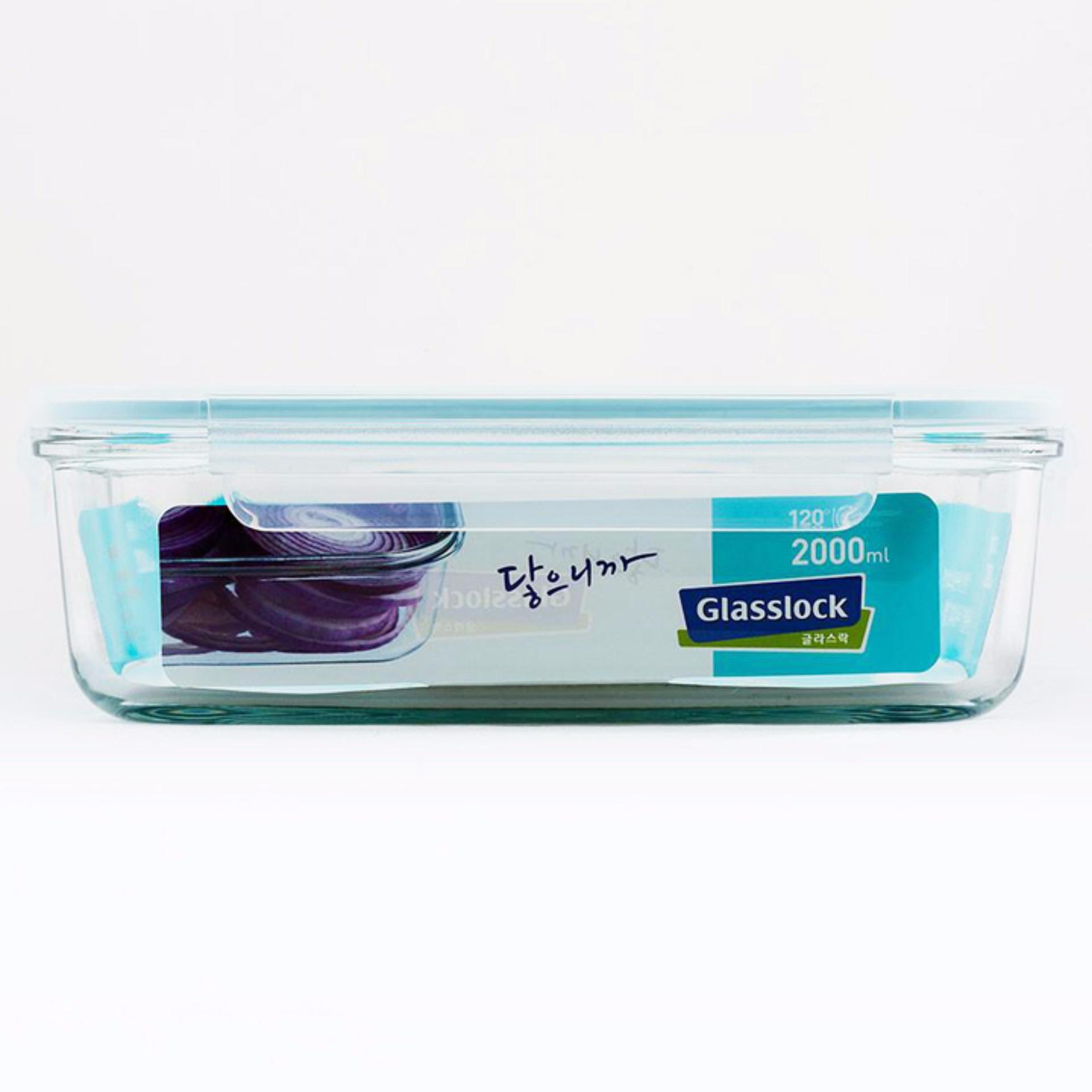 Hộp thủy tinh chịu lực Glasslock 2000ml