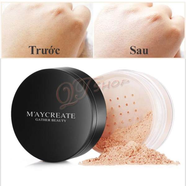 Phấn phủ che khuyết kiềm dầu Maycreate PP491