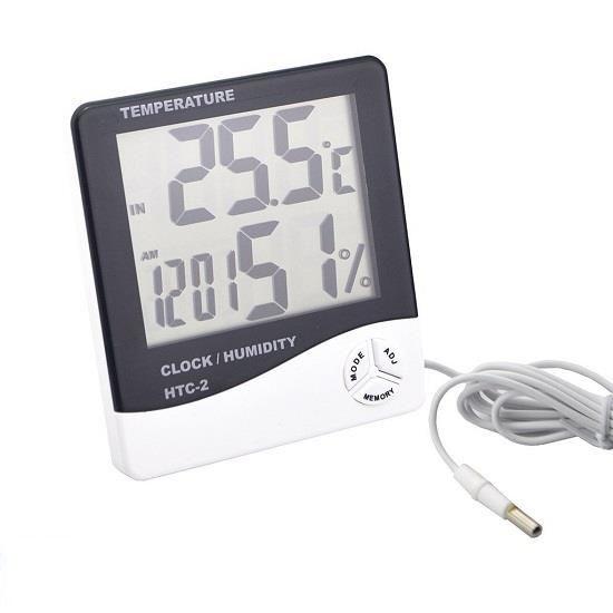 ĐỒNG HỒ ĐO NHIỆT ĐỘ VÀ ĐỘ ẨM HTC-2