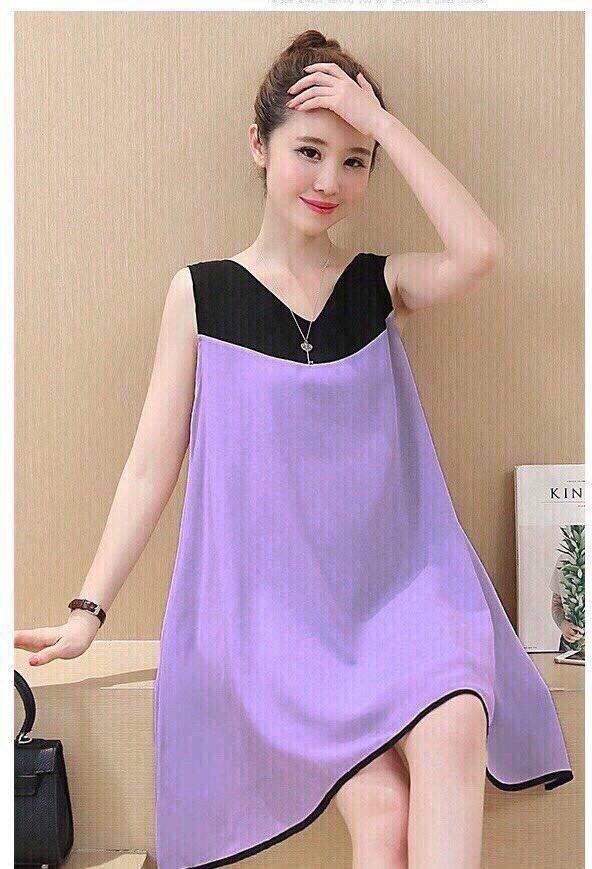 Đầm voan chiffon Cirino