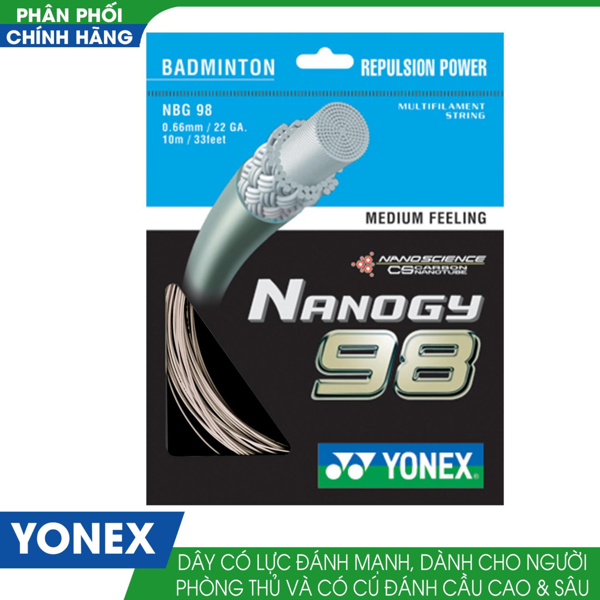 Cước đan vợt cầu lông Yonex Nanogy 98