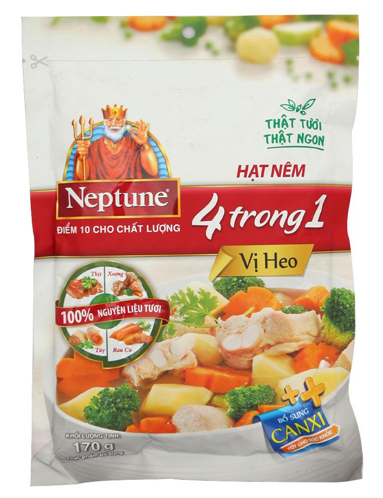 Hạt nêm Neptune 170g vị heo/nấm