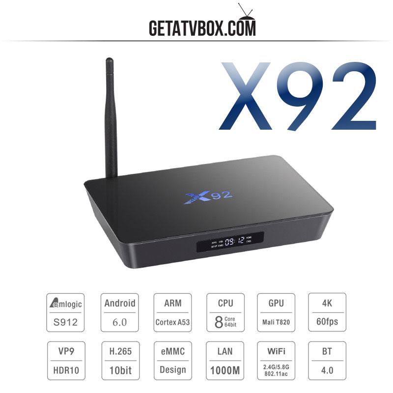 Android tivi box X92