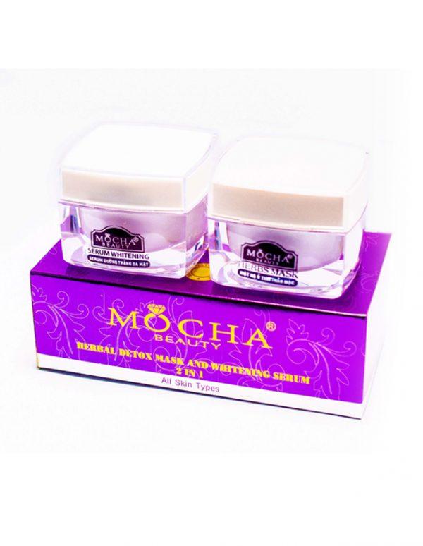 Kem ủ trắng thảo mộc sữa dê Mocha