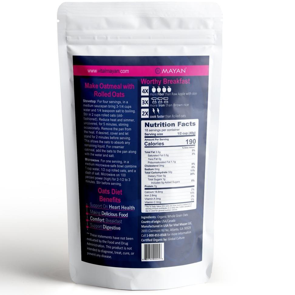 Yến Mạch Mỹ Organic Mayan