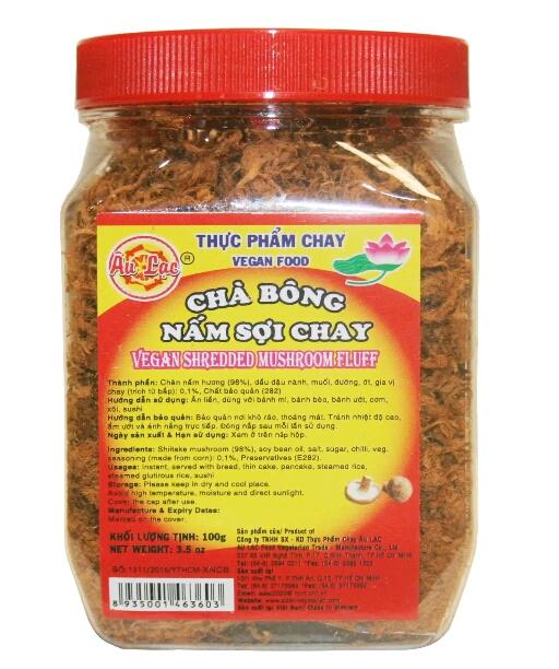 Chà Bông Nấm Chay Âu Lạc 100g