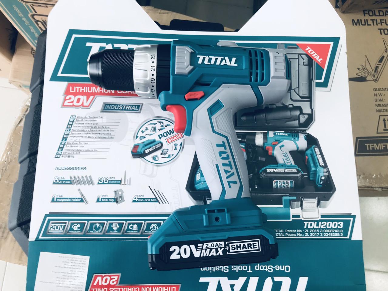 Máy khoan Total TDLI2003
