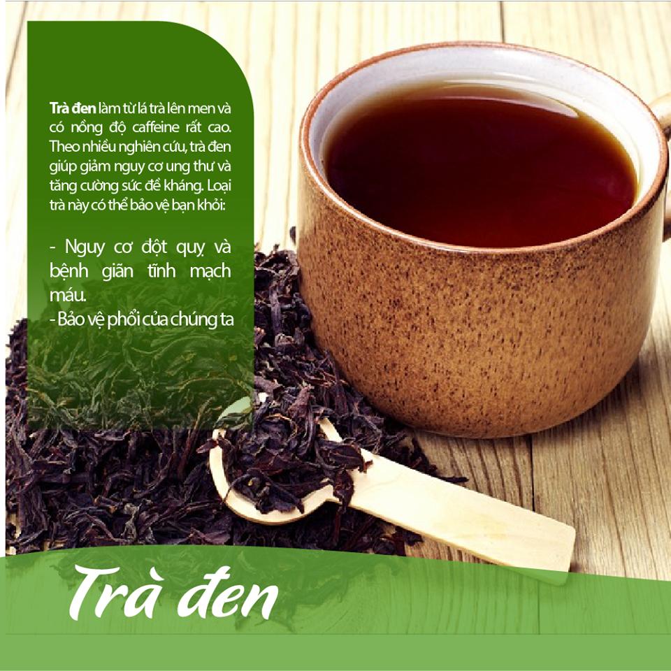 Trà đen/Trà sữa M- Tea