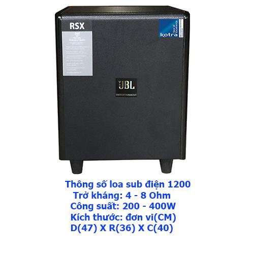 Loa siêu trầm Bose AM-1200