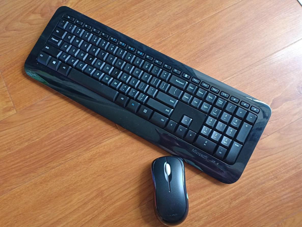 Bộ bàn phím chuột Microsoft Wireless Desktop 800