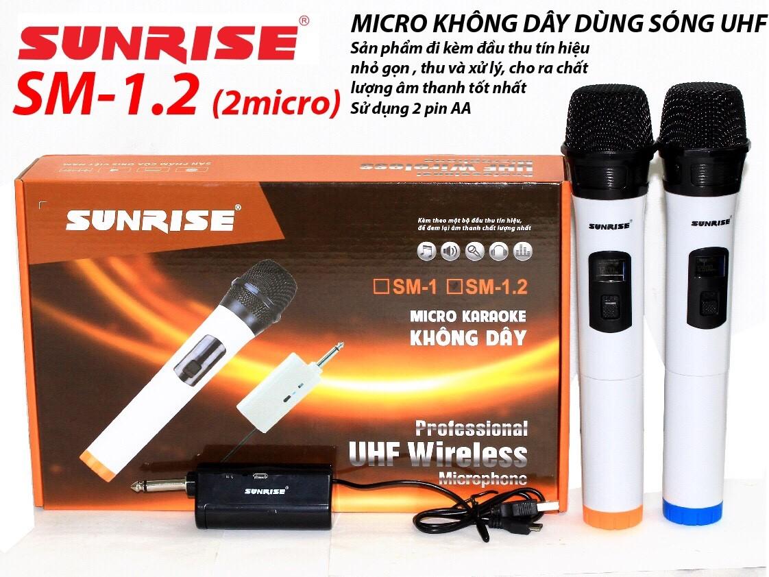 Micro Không Dây SUNRISE SM-1.2