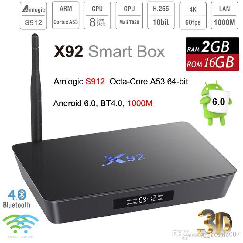 Android tivi box X92