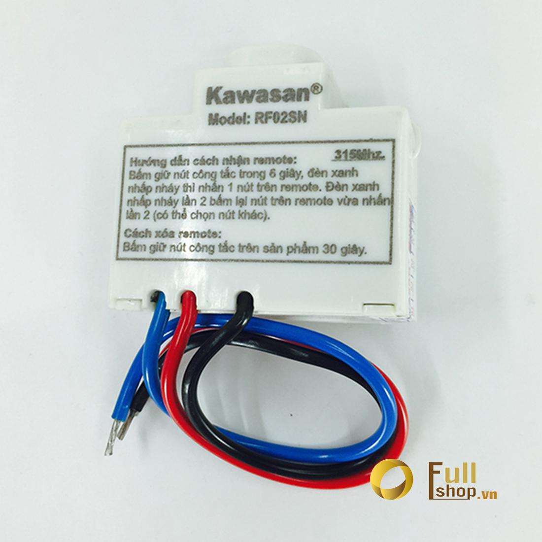 Công tắc điều khiển từ xa Kawa rf02sn