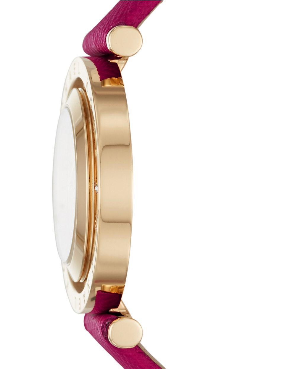 Đồng hồ dây da nữ Michael Kors MK2525