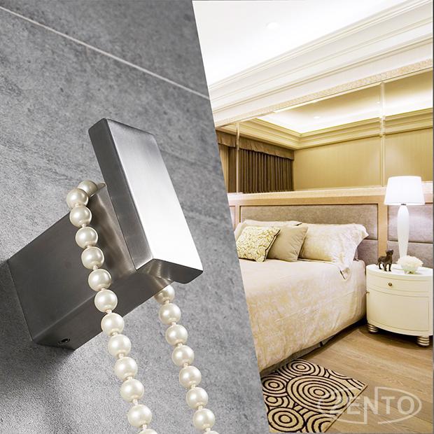 MÓC ĐƠN TREO ĐỒ PHÒNG TẮM ZENTO HC4802