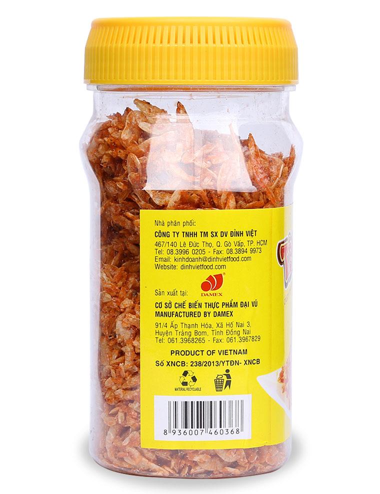 Tép Sấy Ăn Liền Damex 100g