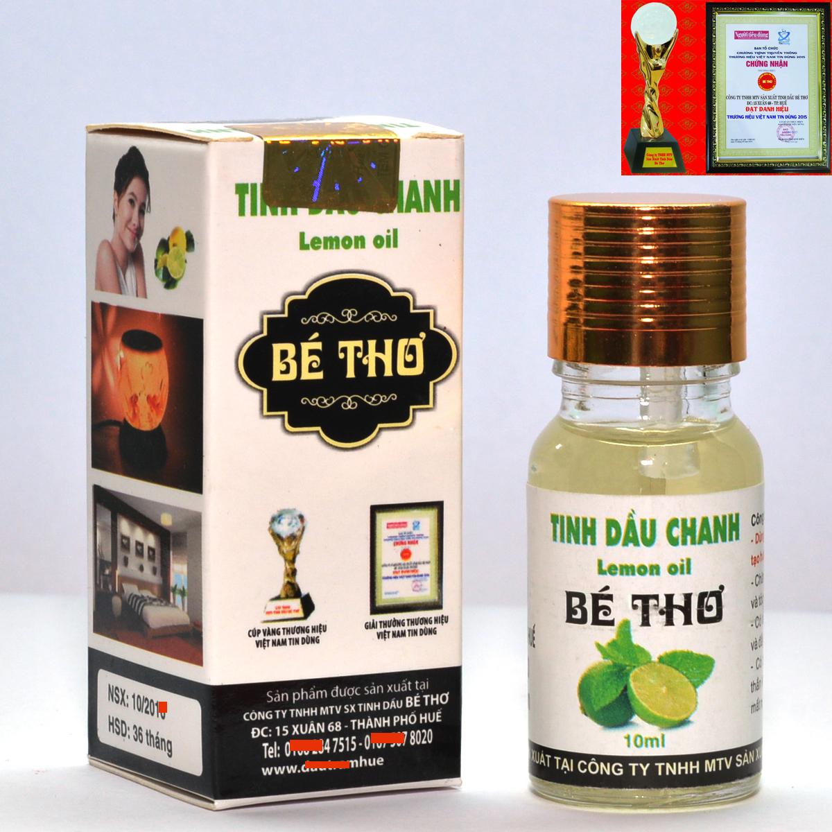 Tinh dầu Bé Thơ chanh 10ml