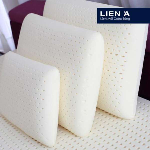 gối cao su oval Liên Á size 45x65x14