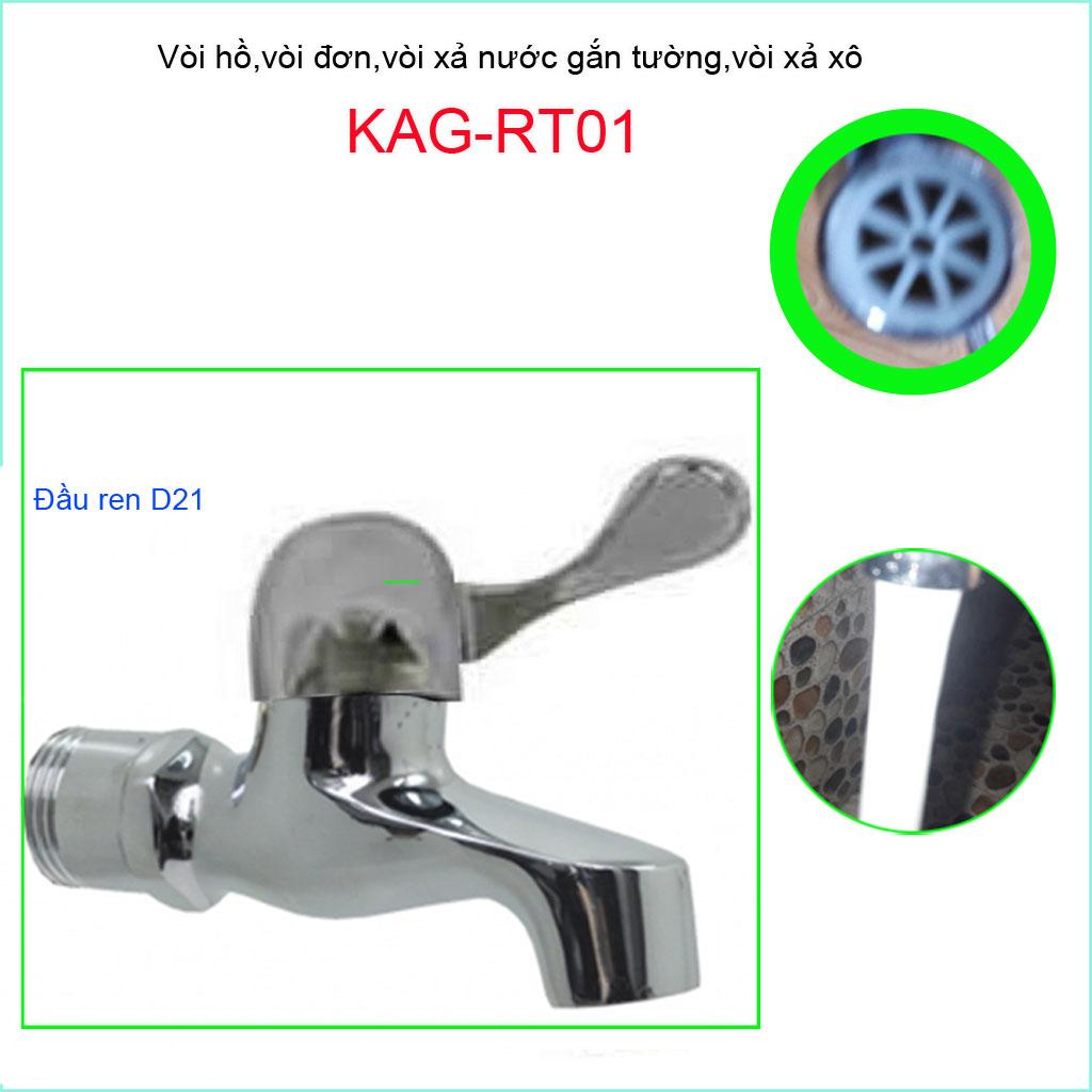 VÒI LẠNH GẮN TƯỜNG KAG-RT01
