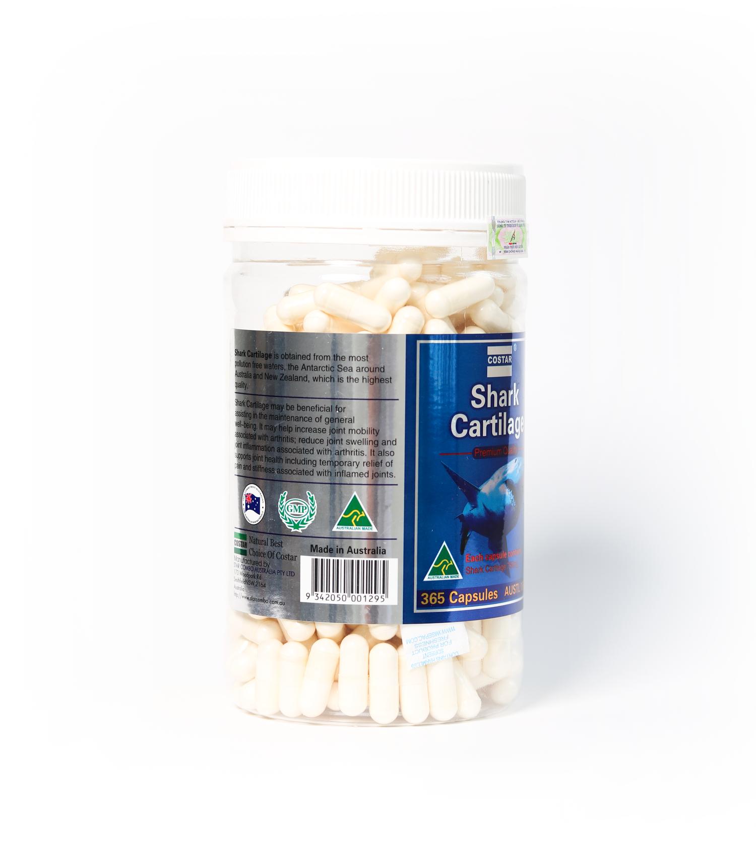 Thực phẩm chức năng sụn cá mập Costar Blue Shark Cartilage