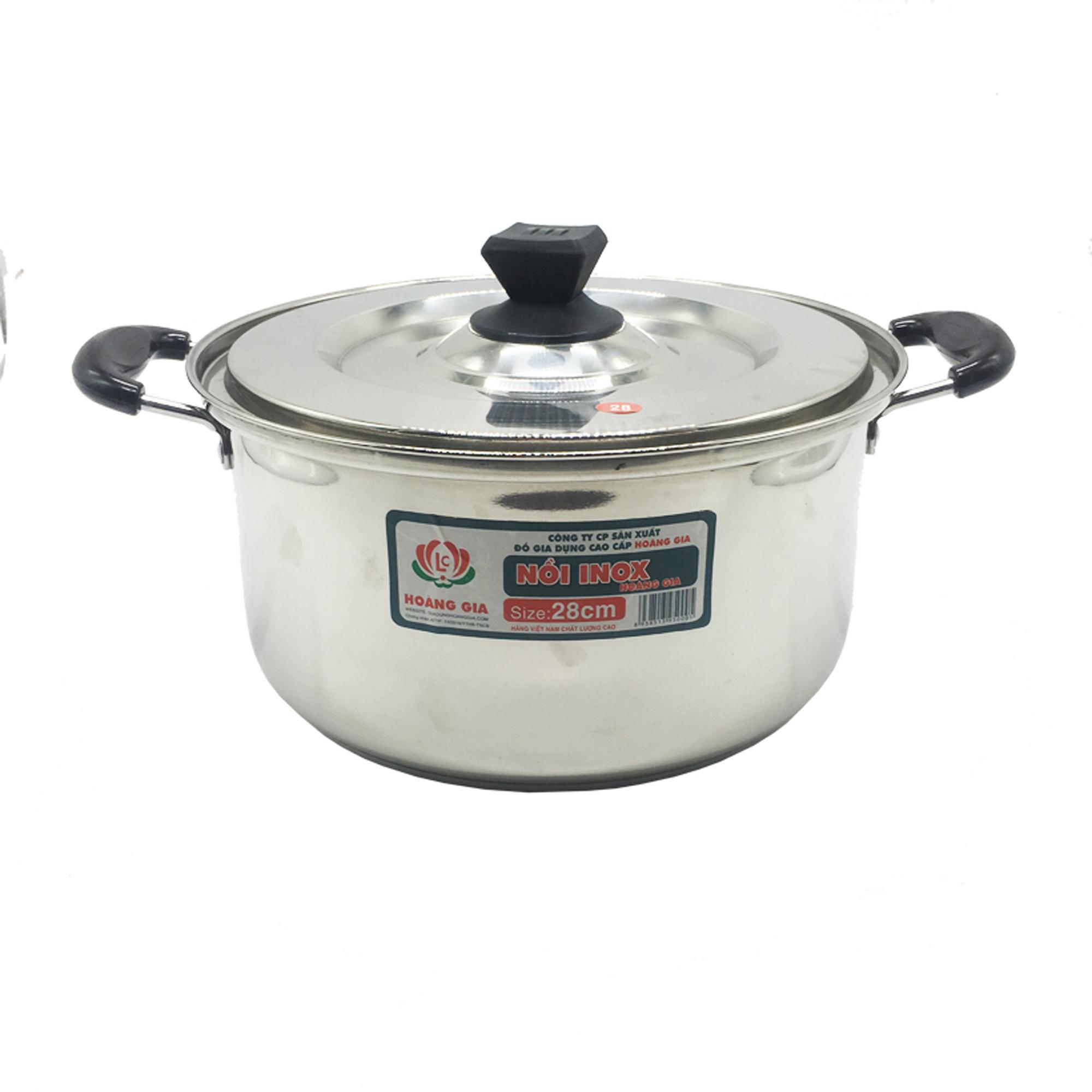 Nồi inox Hoàng Gia 28cm