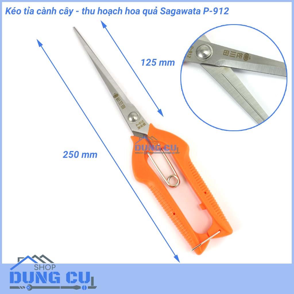 KÉO CẮT TỈA CÀNH CÂY SAGAWATA P-912