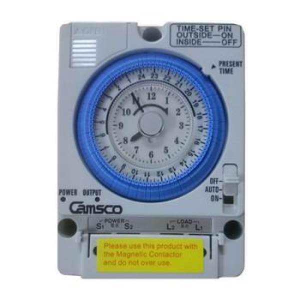 Timer Camsco 24h (Rơ le thời gian 24h camsco)