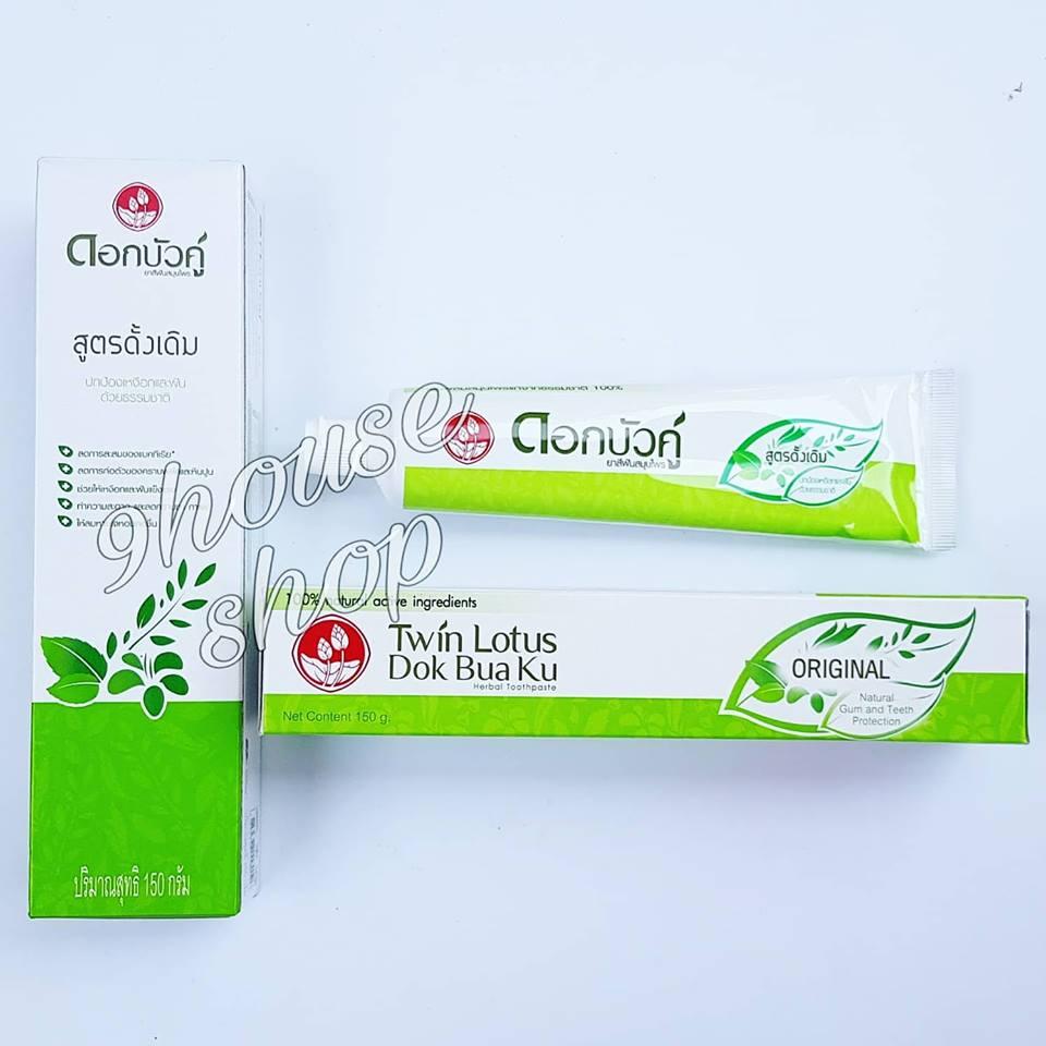 Kem đánh răng thảo dược Twin Lotus Fresh Cool