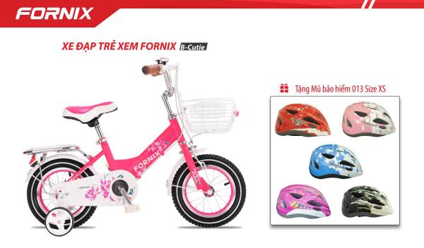 Xe đạp trẻ em vòng bánh 12 B-Cutie + tặng nón bảo hiểm A03NM13XS