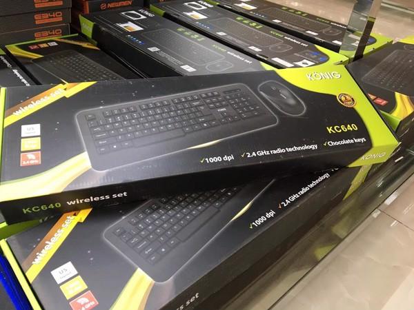 Bộ bàn phím chuột KONIG KC640
