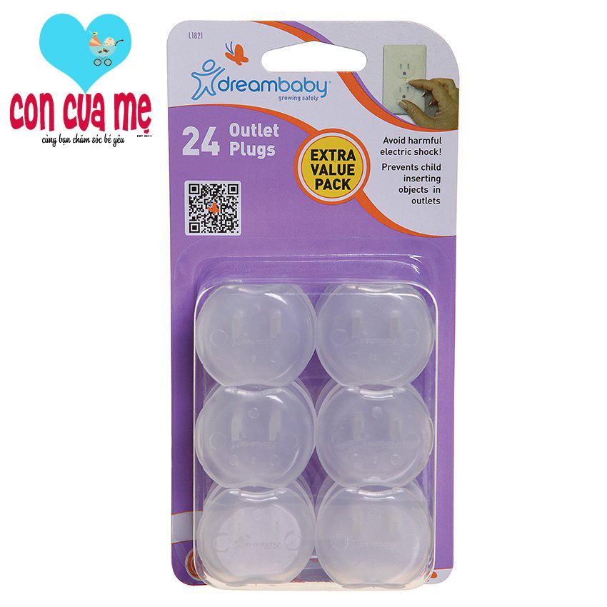 Bộ nút che ổ cắm điện Dreambaby 114775