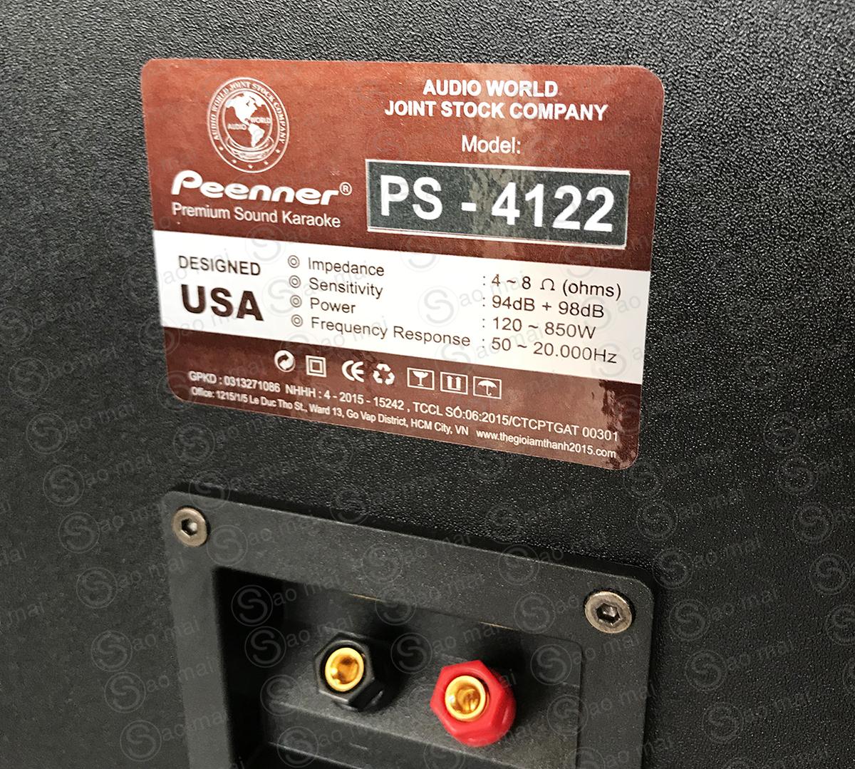 Loa Cây KaraOke Peenner PS-4122