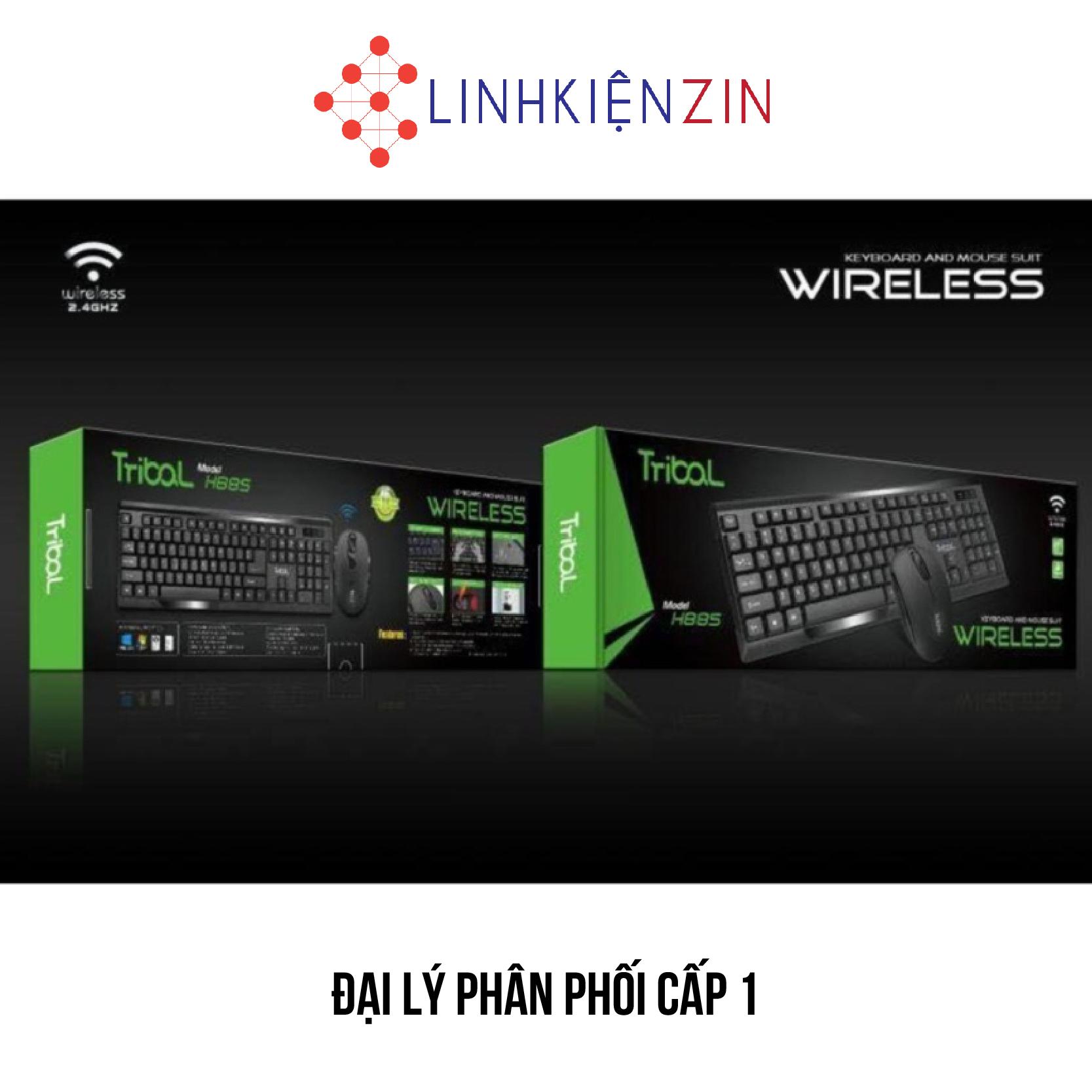 Bộ bàn phím chuột Tribal H88S