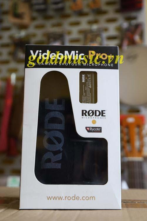 Micro thu âm CÓ dây RODE shotgun VideoMic Pro Plus