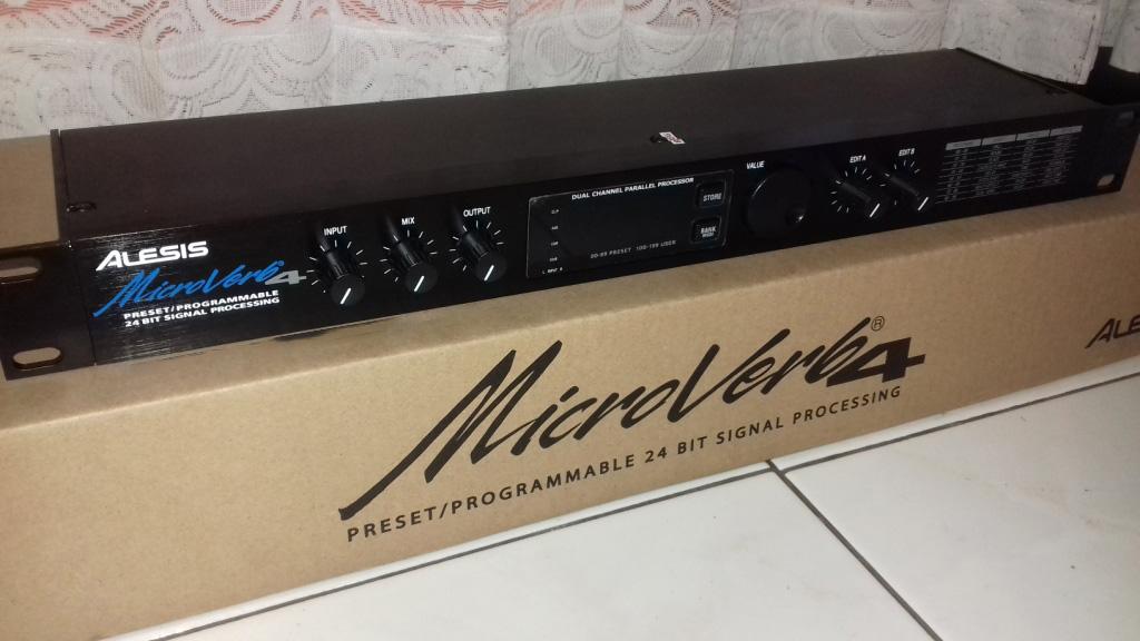 Bộ Xử Lý Tín Hiệu Âm Thanh ECHO ALESIS MICROVERB 4
