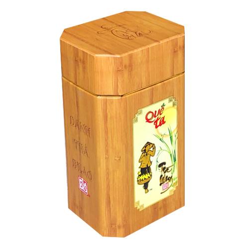 Trà ô long Quê Ta vân gỗ