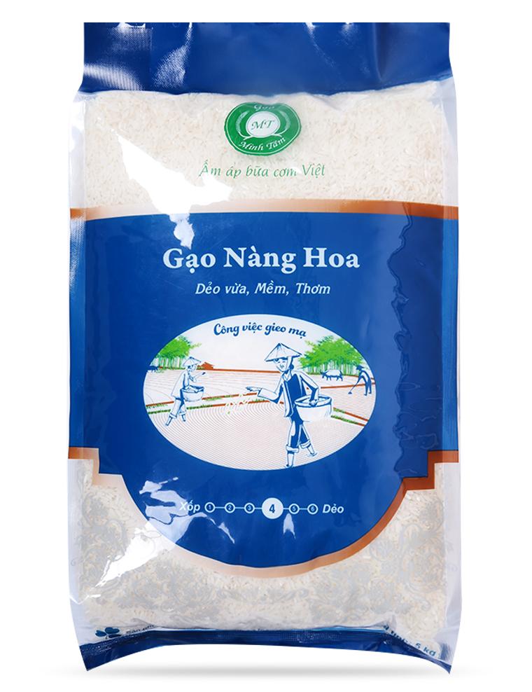Gạo Nàng Hoa Minh Tâm 5kg