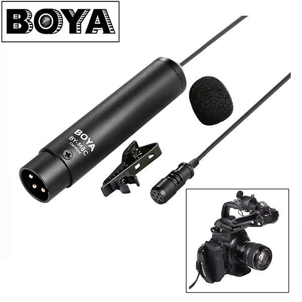 Micro Thu Âm Gài Áo Boya Lavalier Microphone By-M8C
