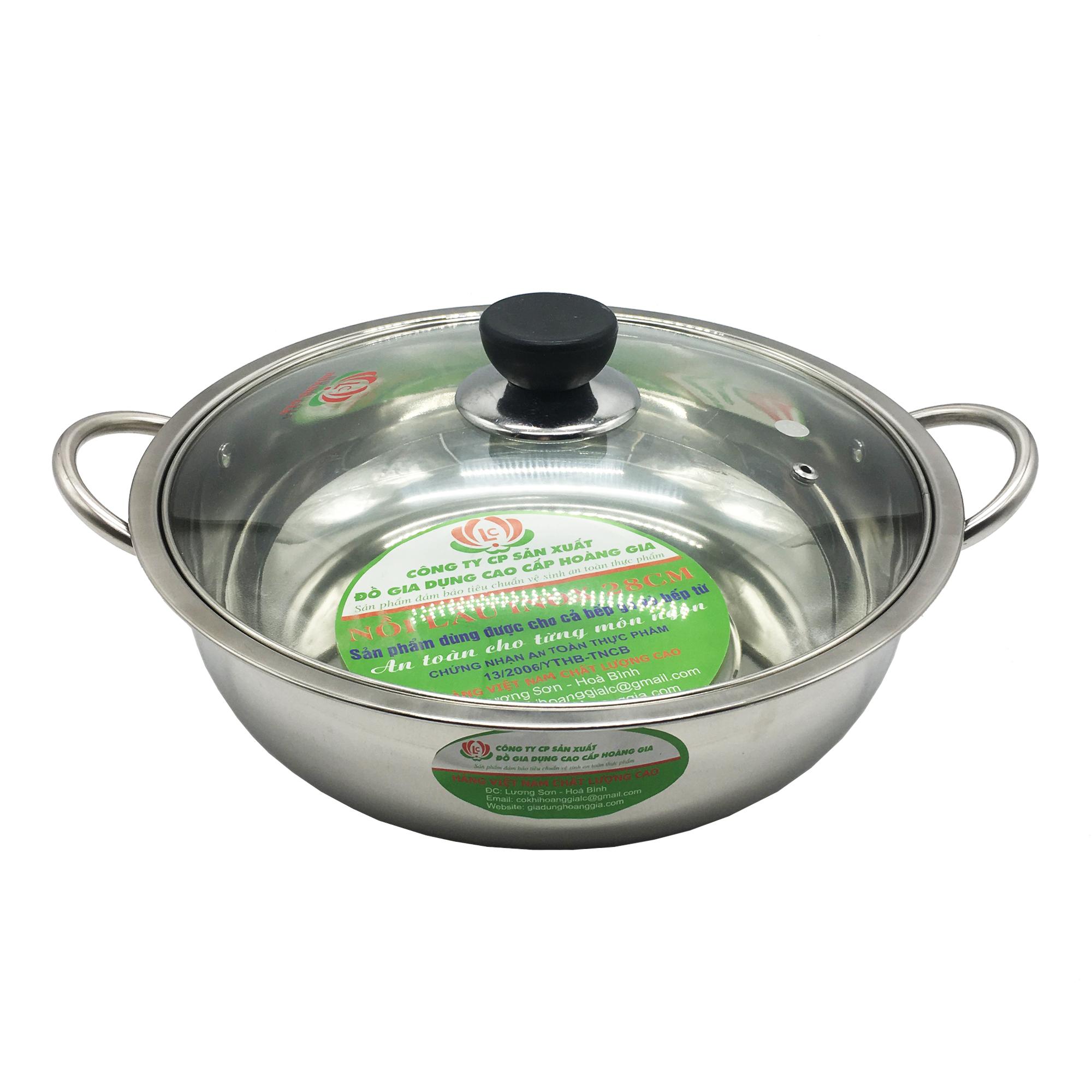 Nồi lẩu Hoàng Gia 28cm