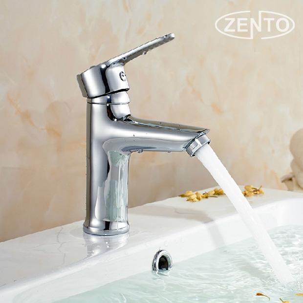 Vòi chậu rửa nóng lạnh Zento ZT2012 (Bạc)